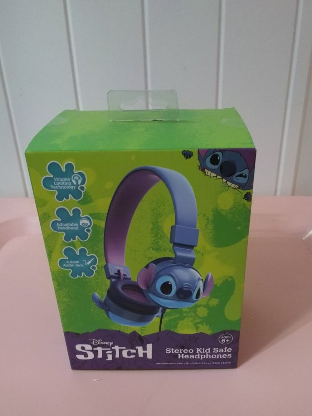 Stitch Disney Stereo Kid Safe Headphones